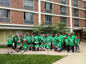 SOPA Philly's Athletics Team at the 2019 Special Olympics PA Summer Games